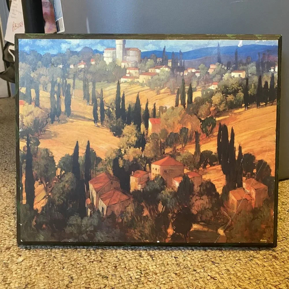 Tuscan Castle by Philip Craig Landscapes Gallery Wrapped Canvas Giclee Art Small
